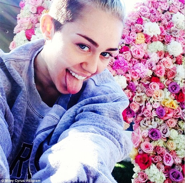 Miley Cyrus Birthday Cake
 Miley Cyrus shares low key birthday snaps of roses and