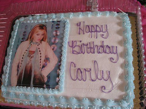 Miley Cyrus Birthday Cake
 60 Who knew Miley Cyrus did birthday cake appearances