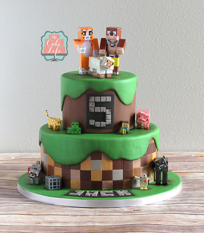 Minecraft Birthday Cakes
 25 inspirational Minecraft cake ideas guide