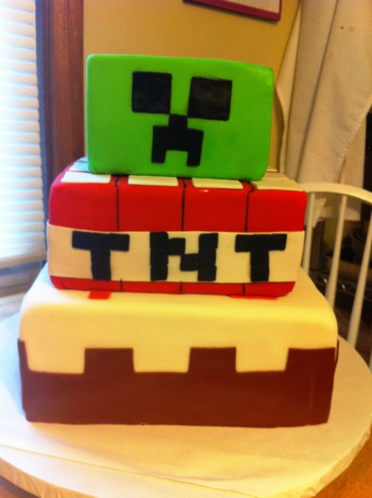 Minecraft Birthday Cakes
 Minecraft Birthday Cake
