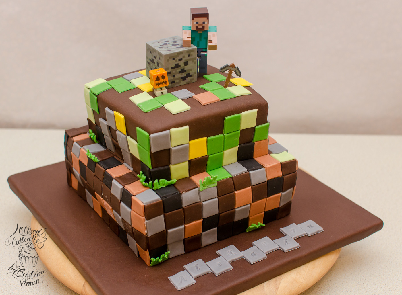 Minecraft Birthday Cakes
 Minecraft Birthday Cake – Olison s Cupcakes