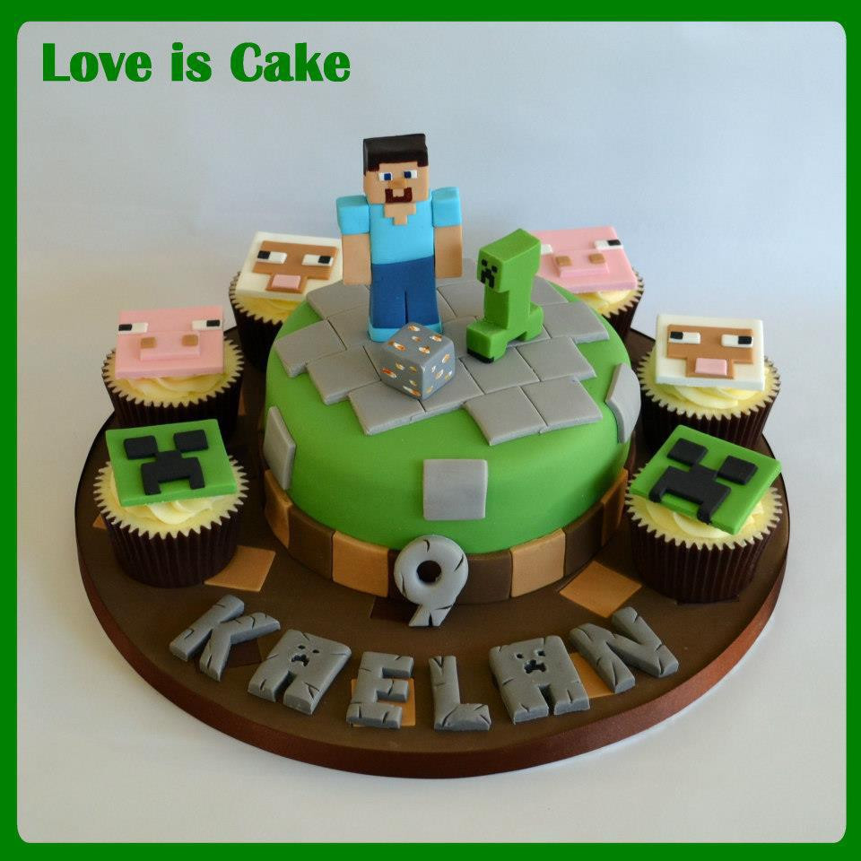 Minecraft Birthday Cakes
 3 impressive Minecraft cakes