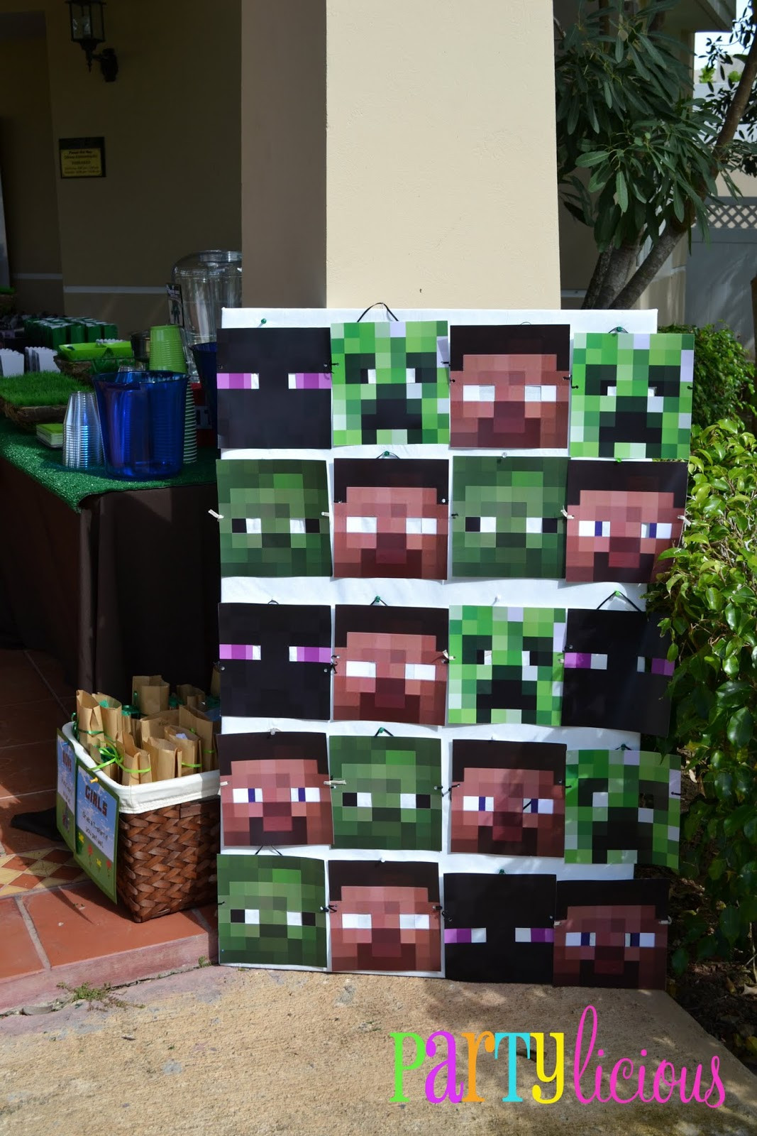 Minecraft Birthday Party
 Partylicious Events PR Minecraft Birthday Party