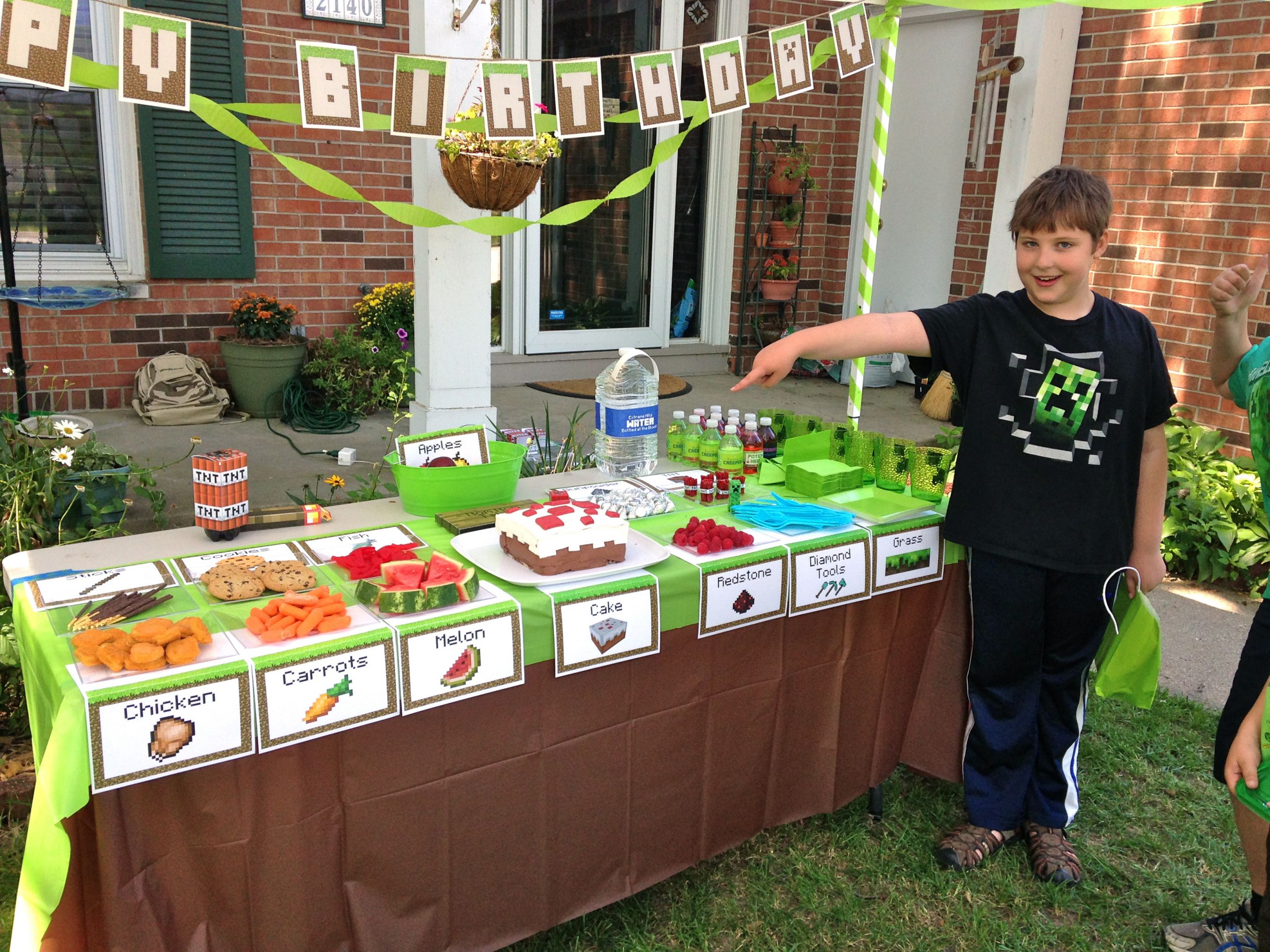Minecraft Birthday Party
 An Epic Minecraft Birthday Party with Games and