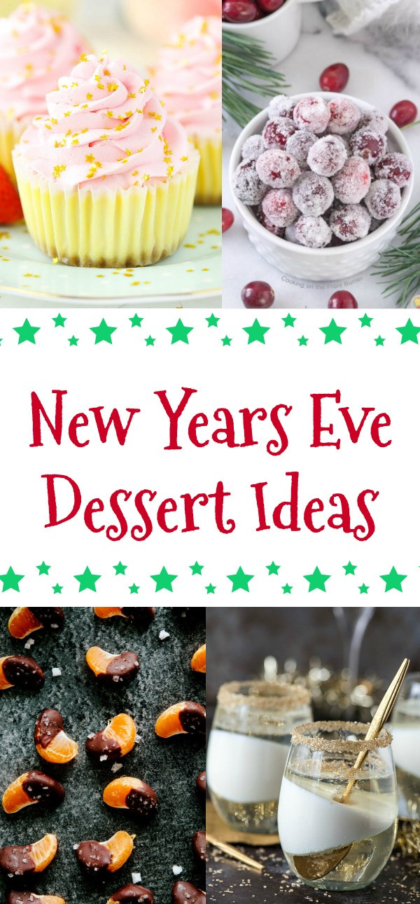 Mini Desserts New Year'S Eve
 New Years Eve Dessert Ideas