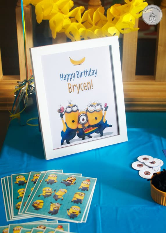 Minion Birthday Party
 Minion Birthday Party with Free Printables