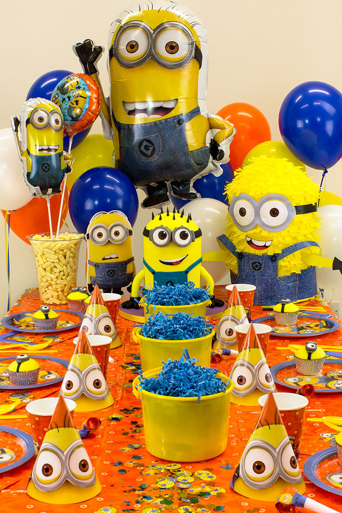 Minion Birthday Party Decorations
 Minion Party Ideas for Kids