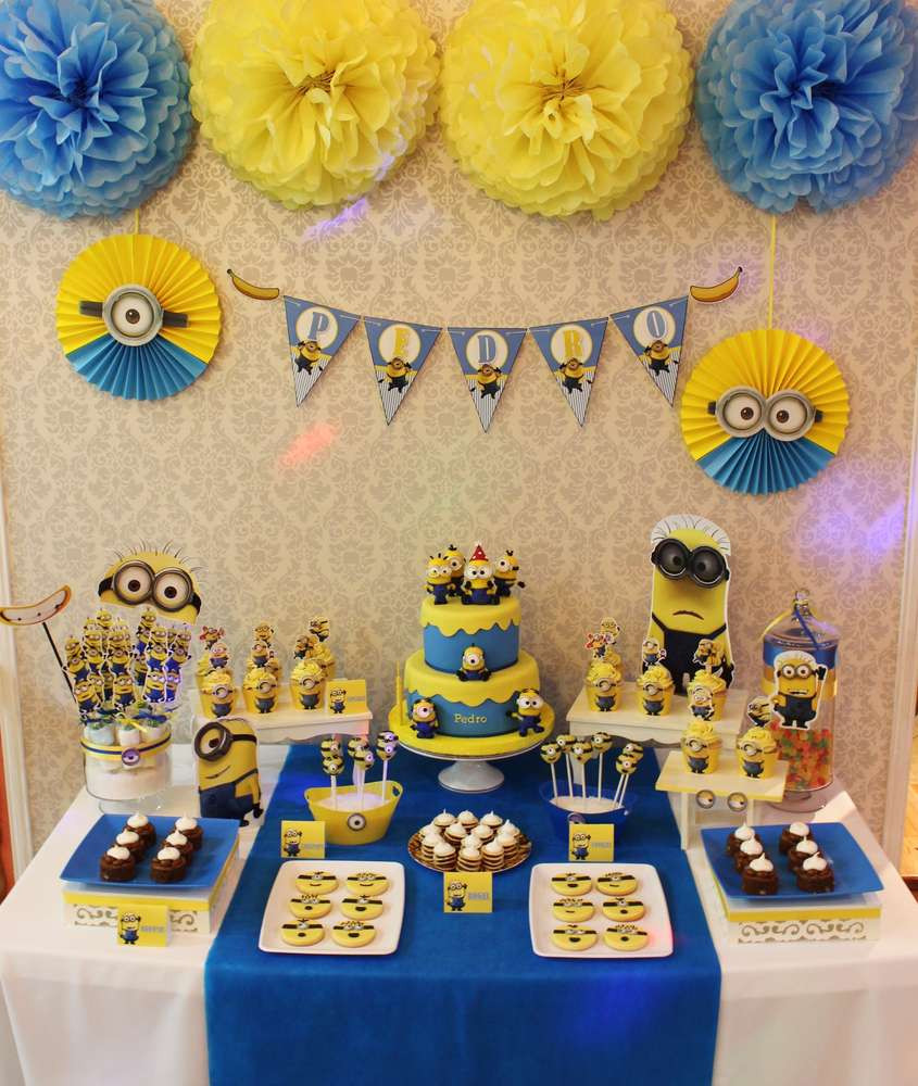 Minion Birthday Party Decorations
 Despicable Me Minions Birthday Party Ideas