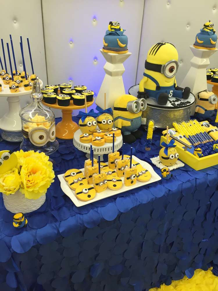 Minion Birthday Party Ideas
 Minions Birthday Party Ideas 4 of 27