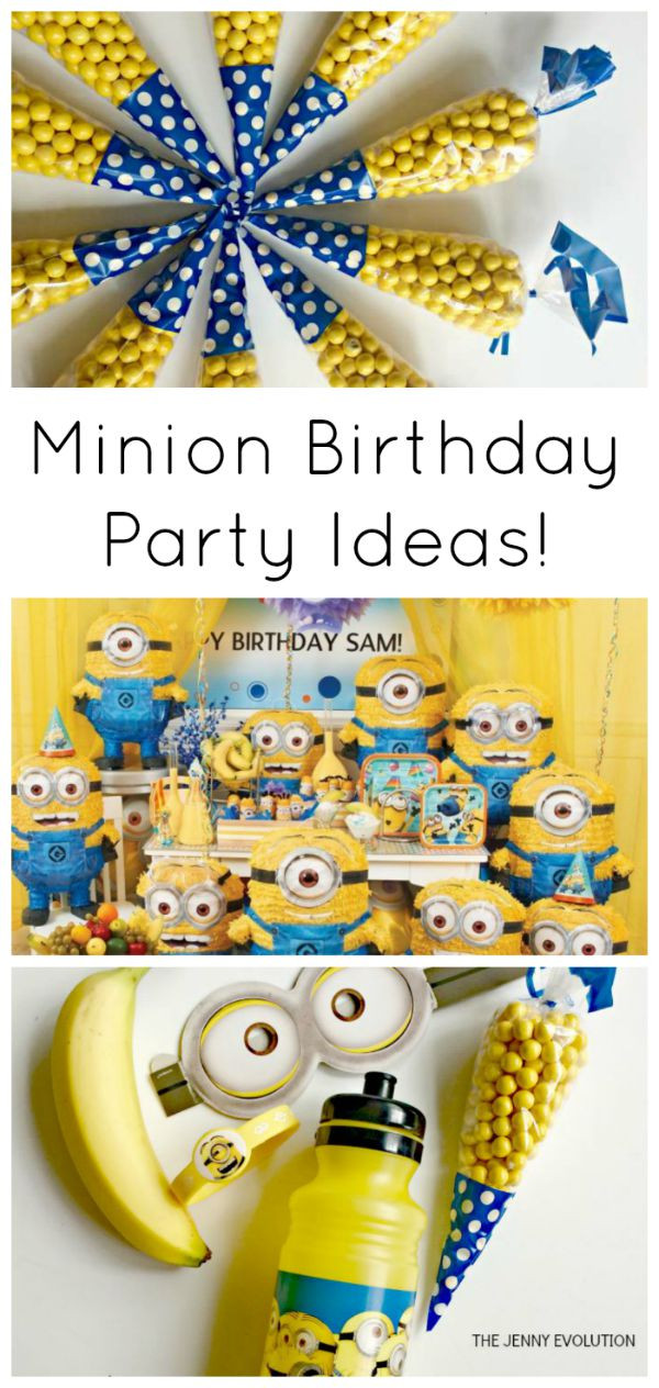 Minion Birthday Party Ideas
 Minion Birthday Party Ideas