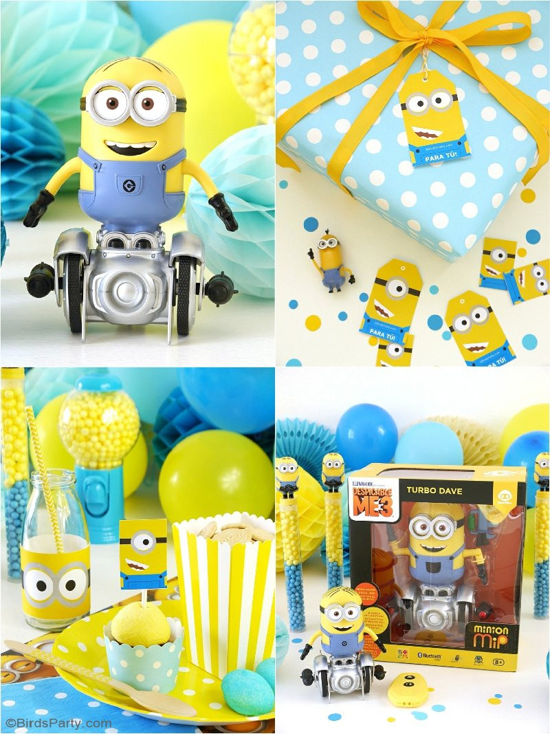 Minion Birthday Party Ideas
 Minion Inspired Birthday Party Ideas & FREE Printables