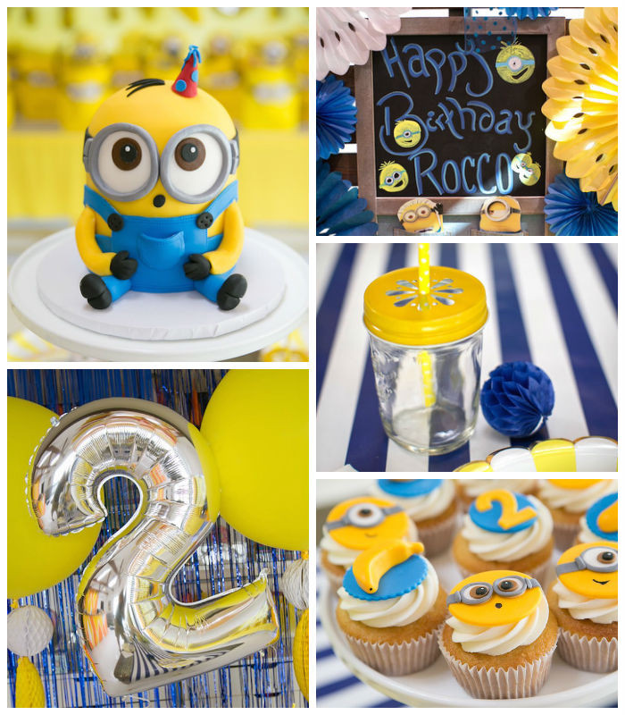 Minion Birthday Party Ideas
 Kara s Party Ideas Minion Birthday Party