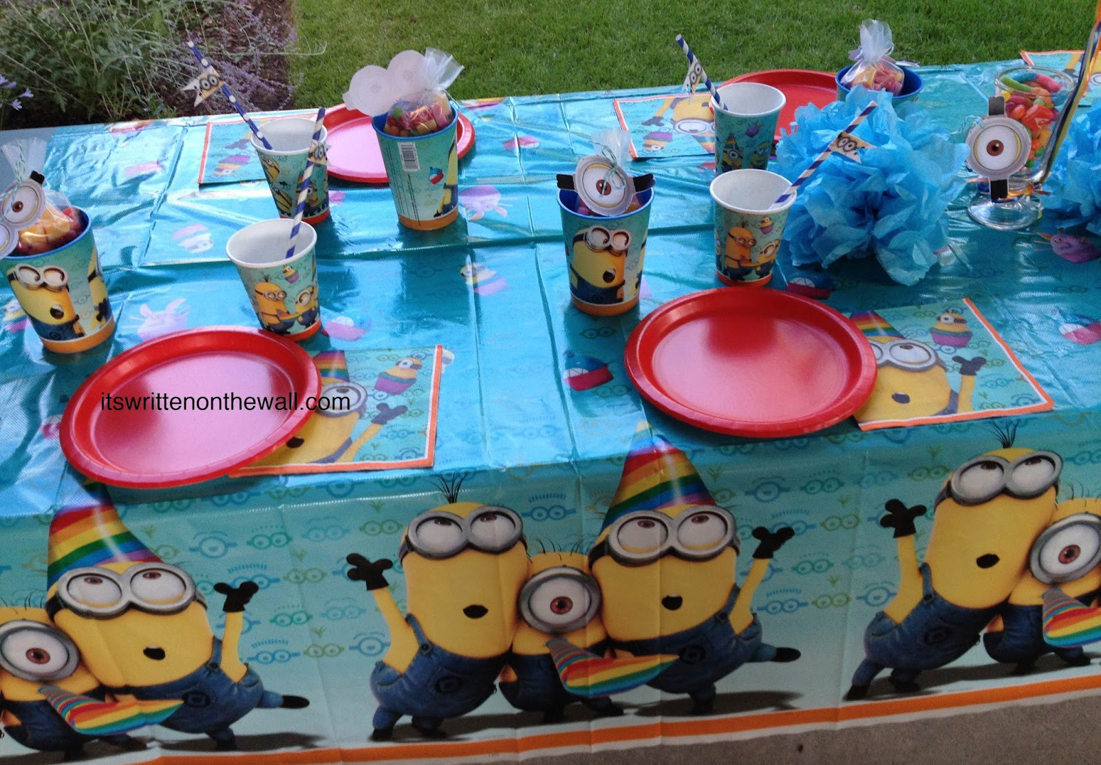 Minion Birthday Party
 It s Written on the Wall Despicable Me Minions Birthday