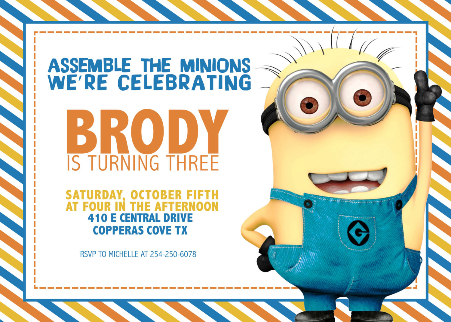 Minions Birthday Party Invitations
 Minion Birthday Party Invitations Ideas