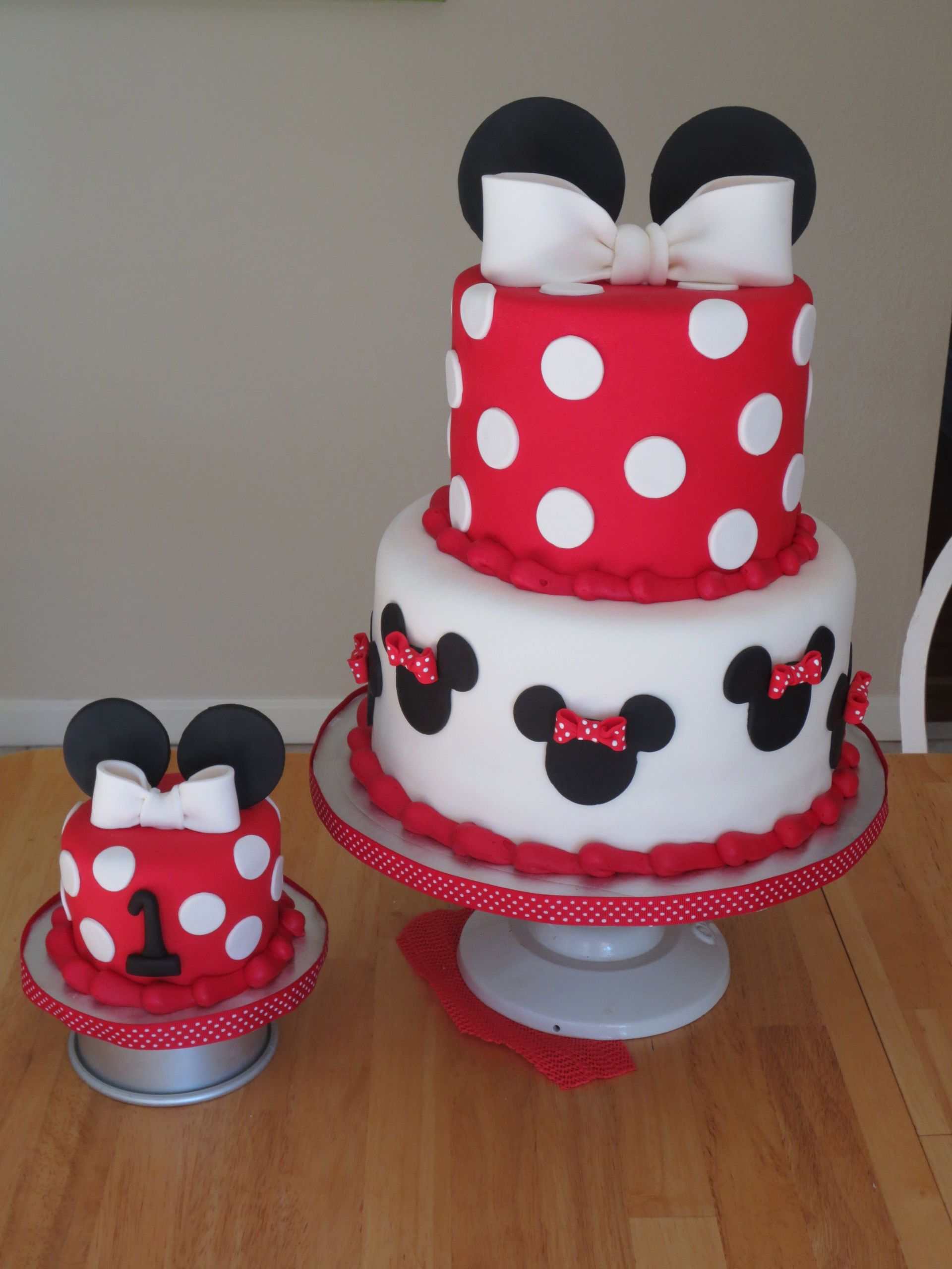 Minnie Birthday Cake
 minnie mouse cake