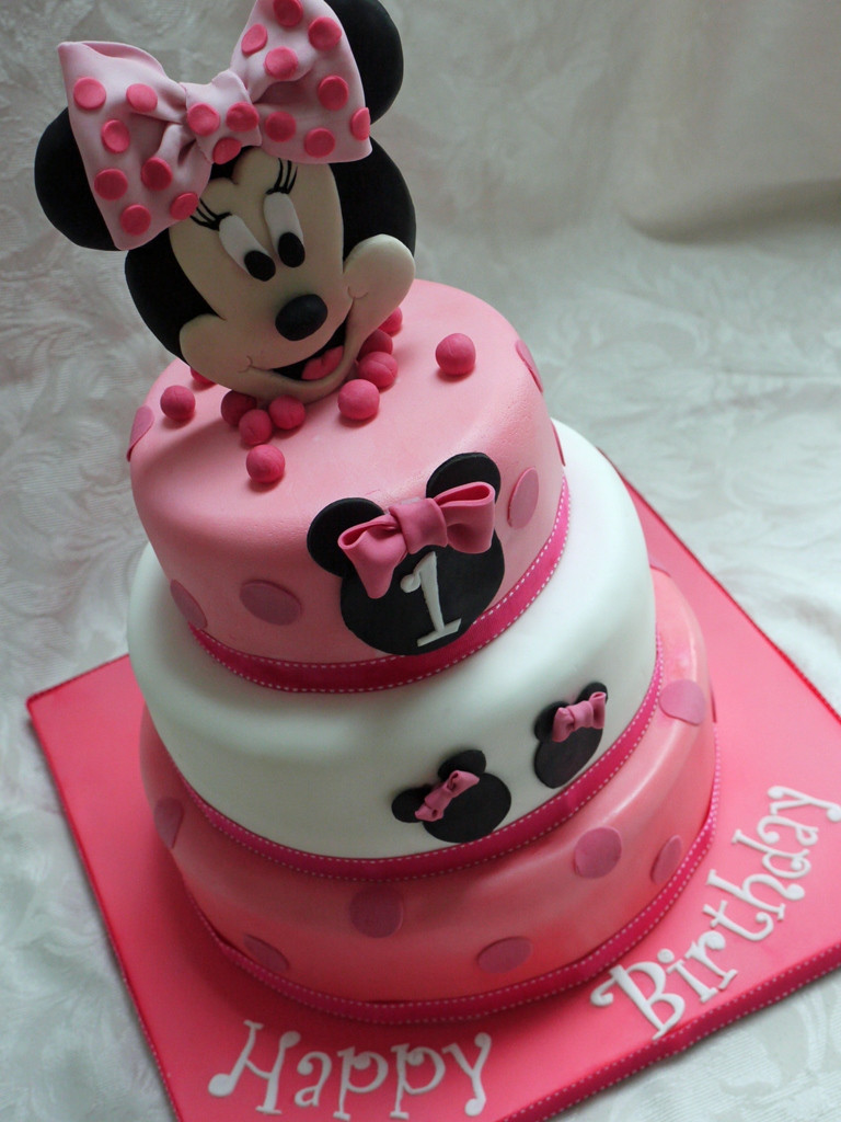 Minnie Birthday Cake
 Minnie Mouse Cakes – Decoration Ideas