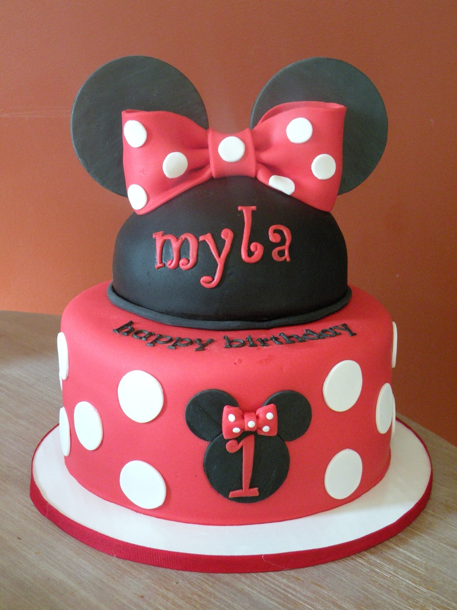 Minnie Birthday Cake
 Minnie 1St Birthday CakeCentral