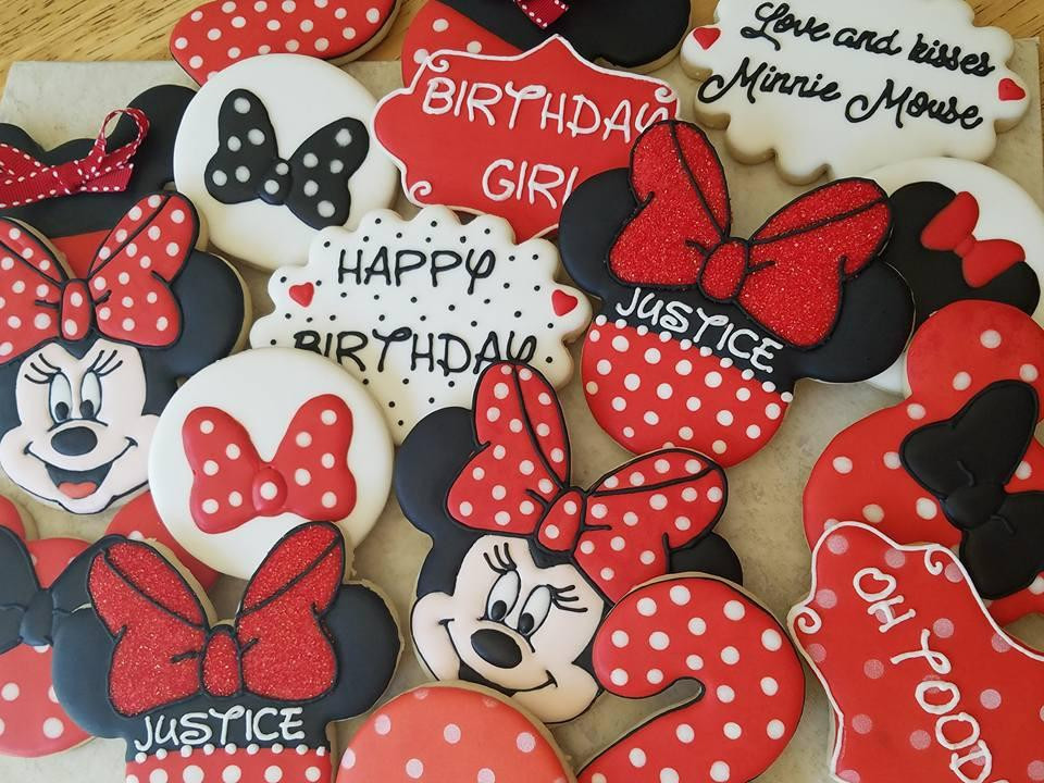 Minnie Mouse 2nd Birthday Party
 Minnie Mouse 2nd Birthday Party Sugar Cookies — The Iced