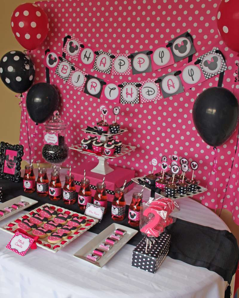 Minnie Mouse 2nd Birthday Party
 Minnie Mouse Birthday Party Ideas 6 of 12