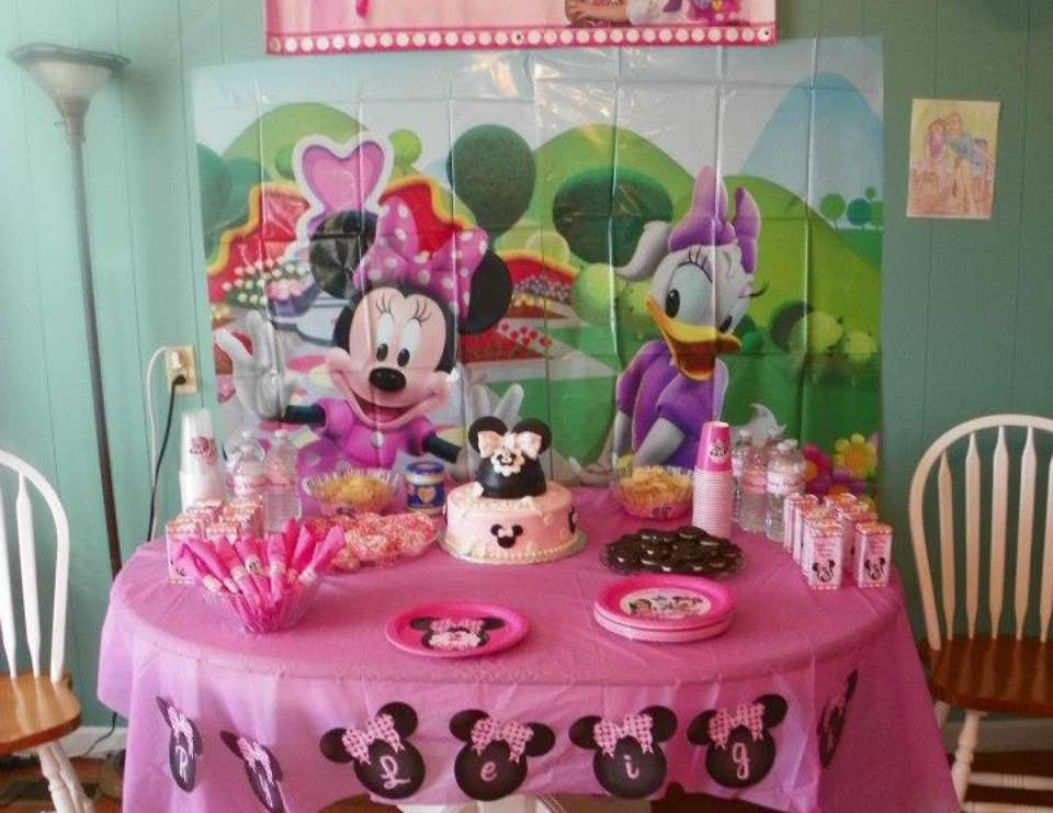 Minnie Mouse 2nd Birthday Party
 Minnie Mouse Birthday "Minnie Mouse 2nd Birthday Party