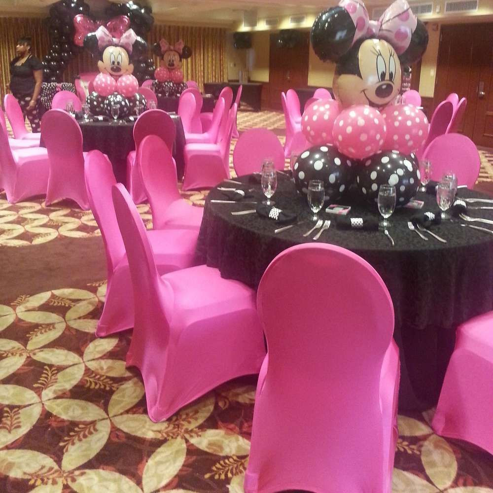 Minnie Mouse Baby Shower Decorations Party City
 Minnie Mouse Polka dots Baby Shower Party Ideas With