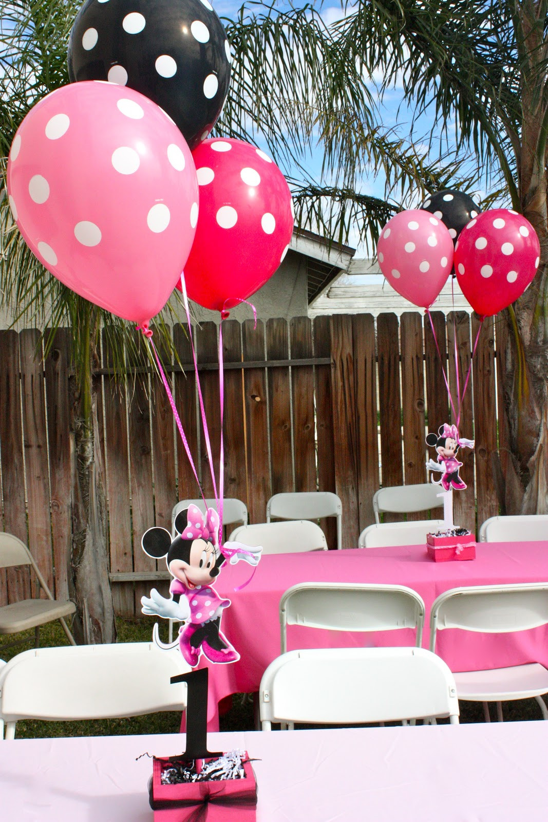 Minnie Mouse Birthday Decor
 tini Sophia s 1st Birthday Minnie Mouse Party