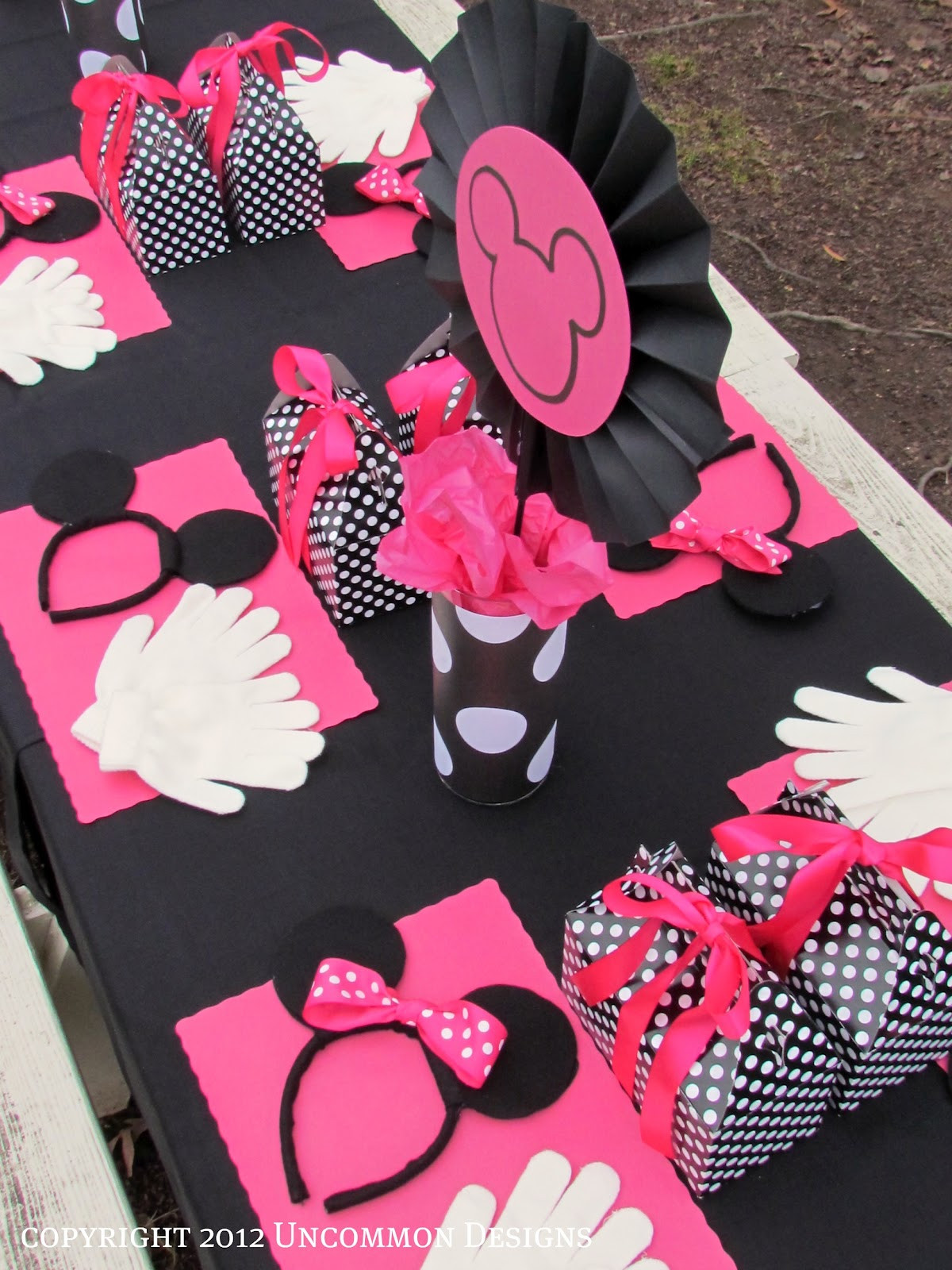 Minnie Mouse Birthday Decor
 A Minnie Mouse Birthday Party