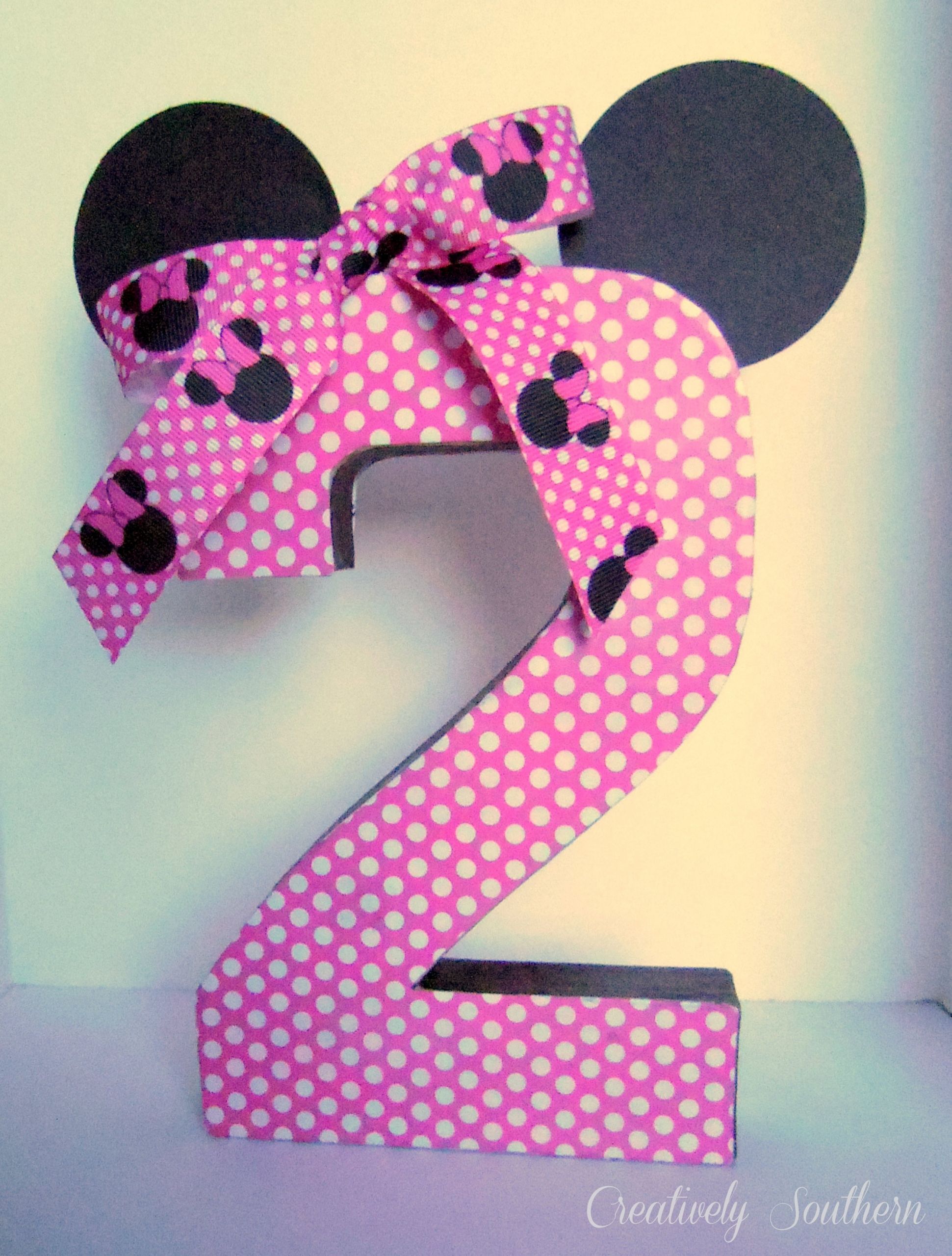 Minnie Mouse Birthday Decor
 Minnie Mouse Birthday and Paper Mache