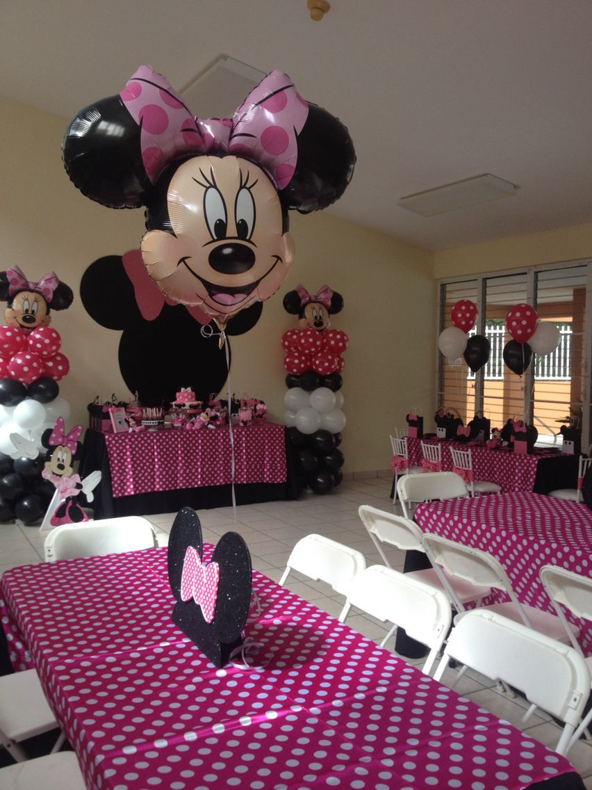 Minnie Mouse Birthday Decoration Ideas
 Minnie Birthday Decoration