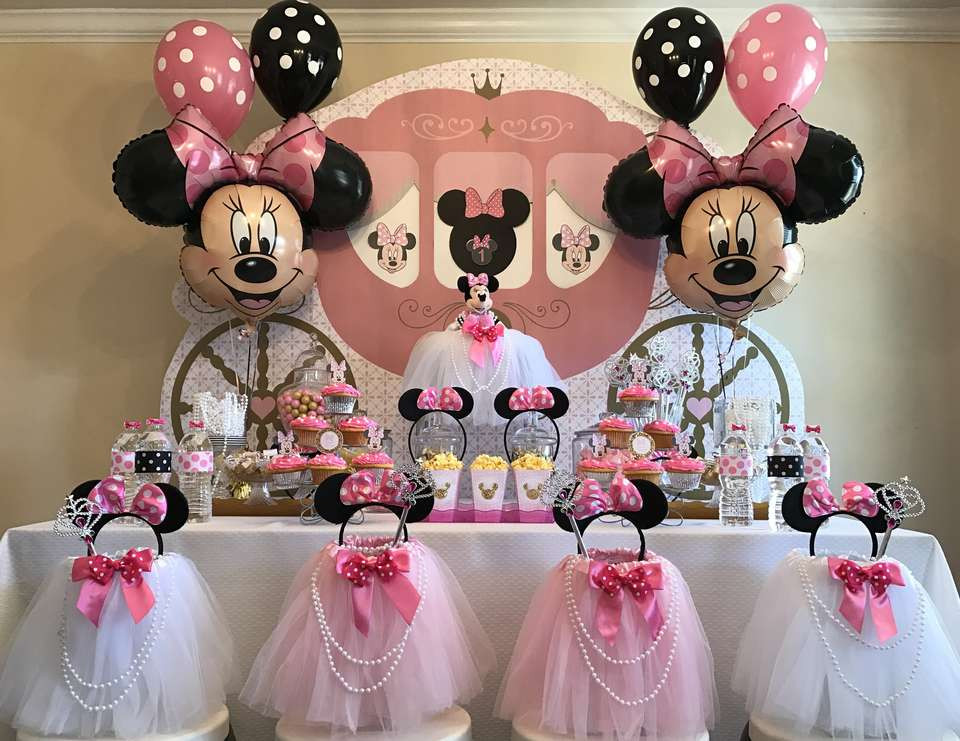 Minnie Mouse Birthday Decorations
 Minnie Mouse Birthday "Minnie Mouse Birthday Party