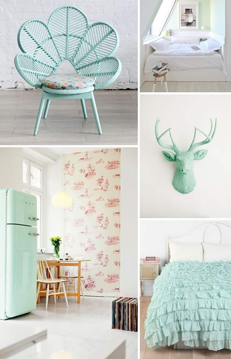 Mint Bedroom Decor
 Cool Mint Interior Designs for Your Home