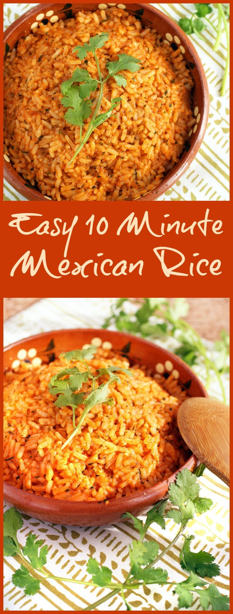 Minute Rice Mexican Rice
 Easy 10 Minute Mexican Rice