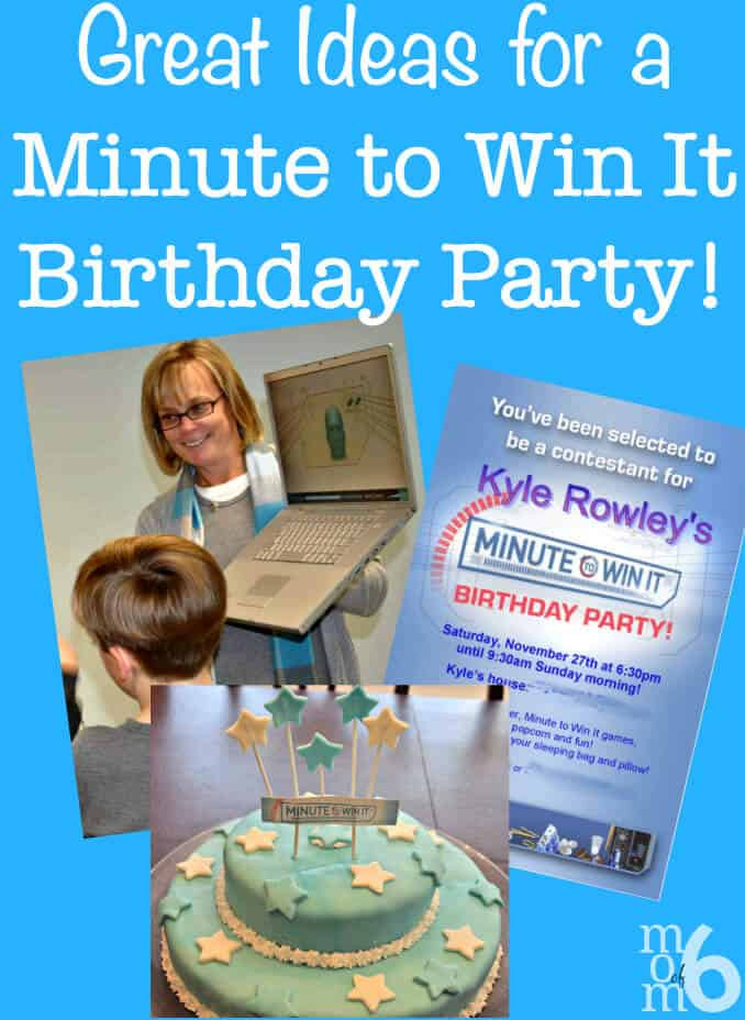 Minute To Win It Birthday Party
 Fantastic ideas for hosting a Minute to Win It birthday