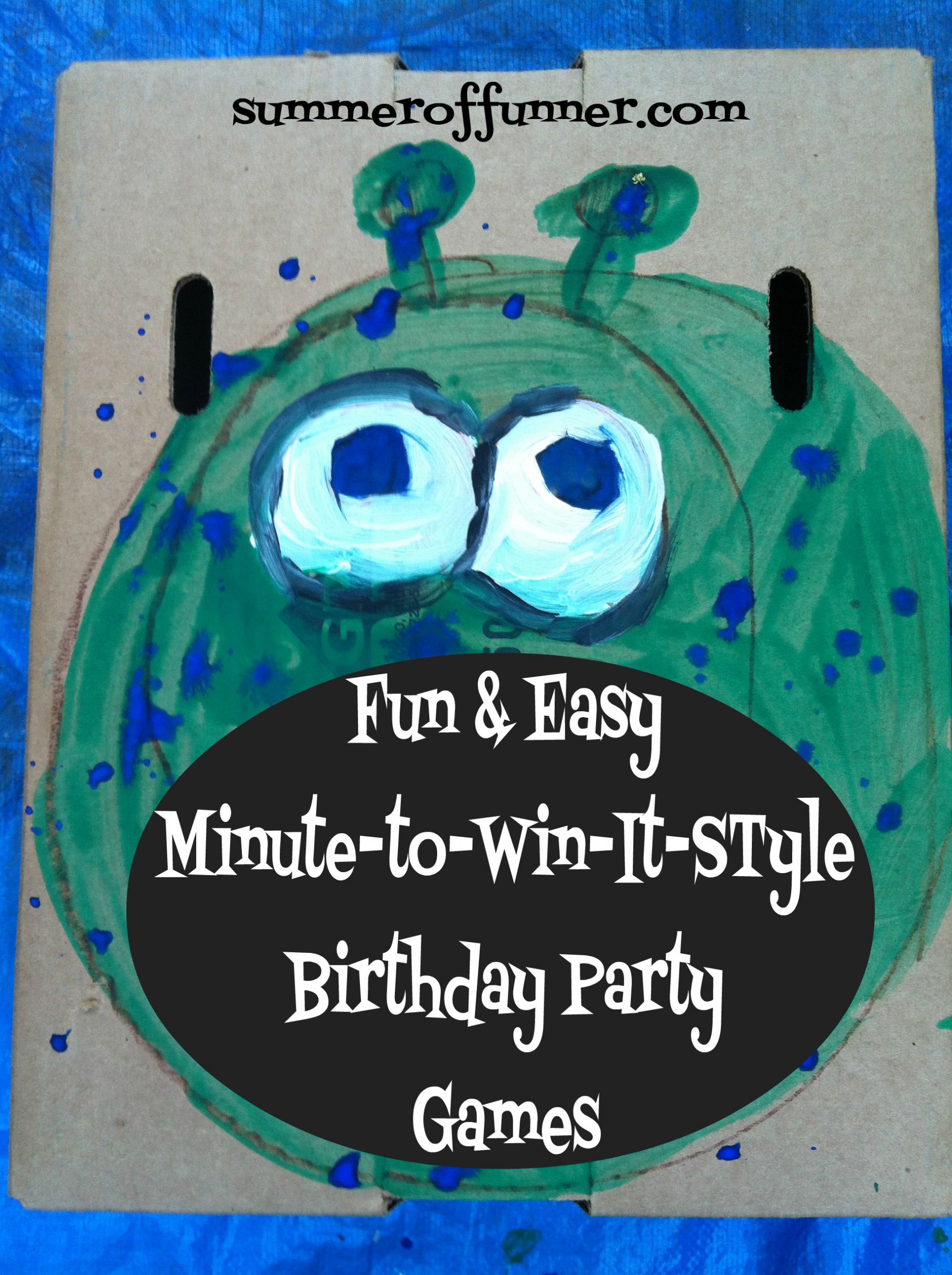 Minute To Win It Birthday Party
 Minute to Win It Style Party Games