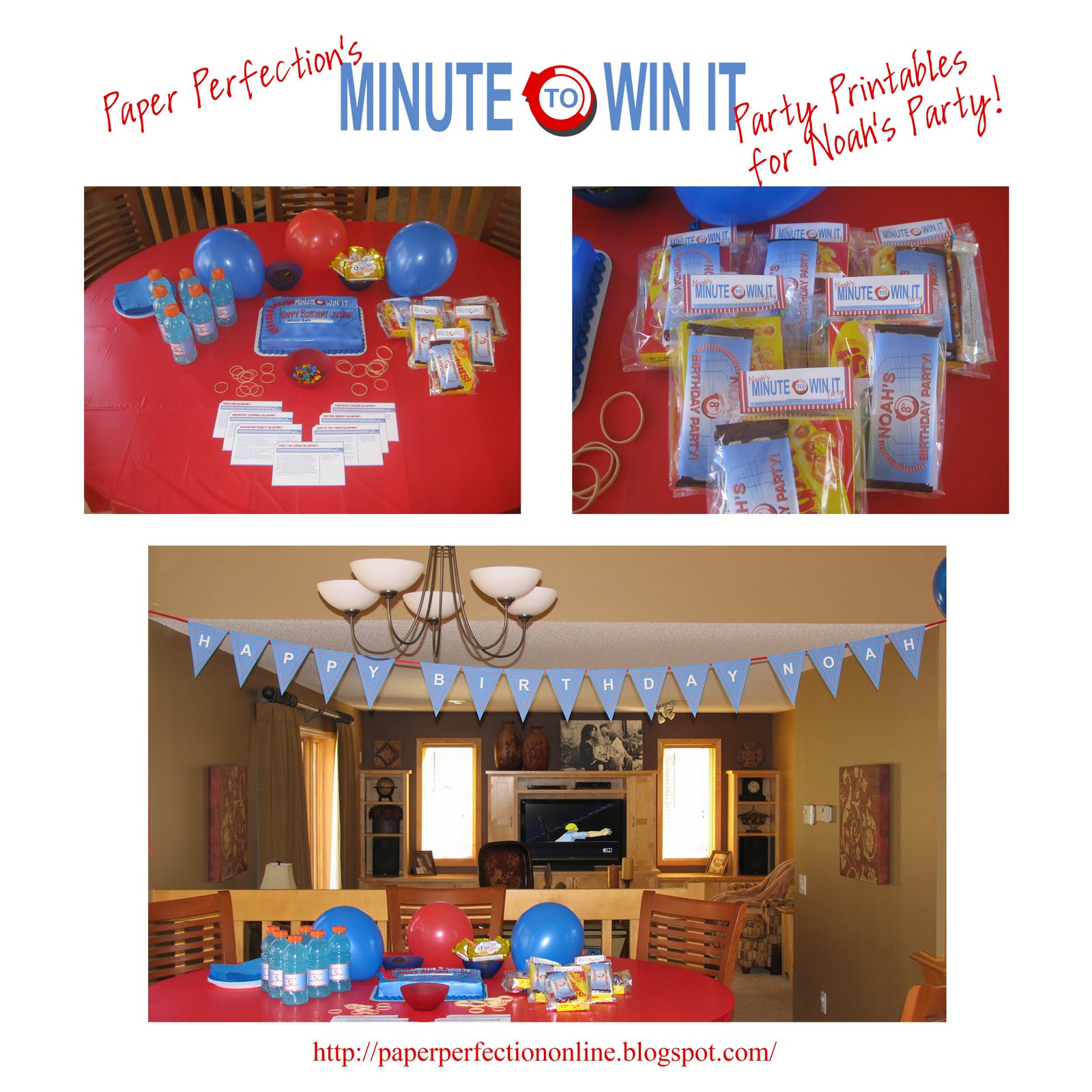 Minute To Win It Birthday Party
 Paper Perfection Minute To Win It Party Decorations