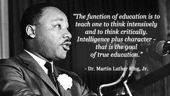 Mlk Education Quote
 Inspiring Quotes in Honor of MLK Day Intent Blog