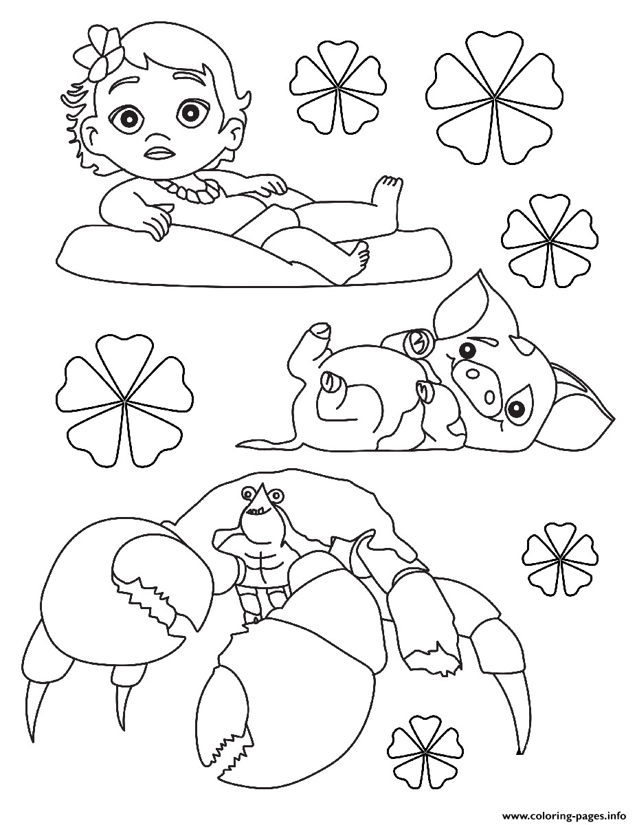 Moana Baby Coloring Pages
 Baby Moana Drawing at GetDrawings