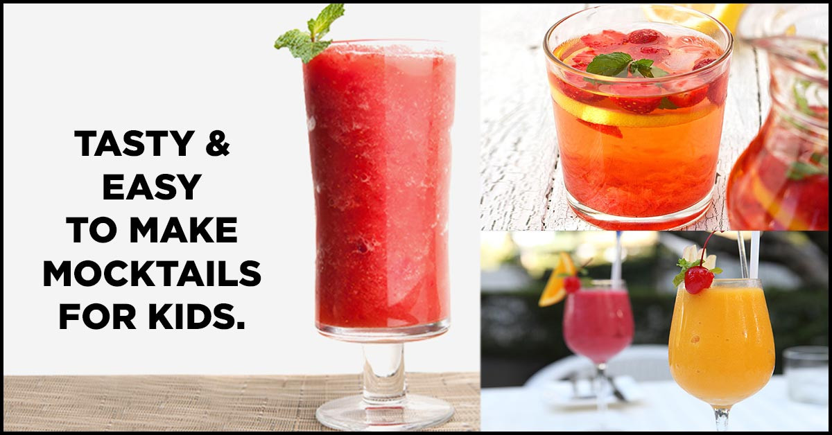 Mocktail Recipes For Kids
 15 Popular And Easy Mocktails For Kids Recipe Ideas