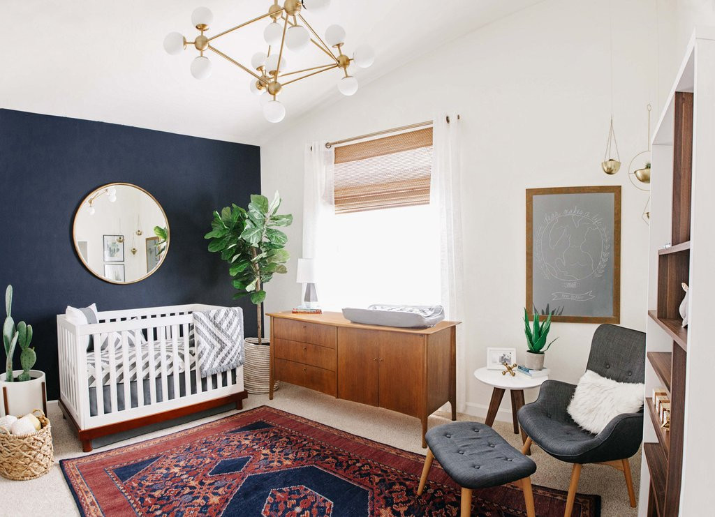 Modern Baby Room Decor
 Alex s Nursery Reveal – Oilo