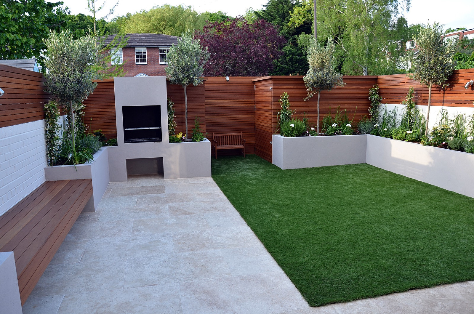 Modern Backyard Landscaping
 Modern garden design Fulham Chelsea Clapham Battersea