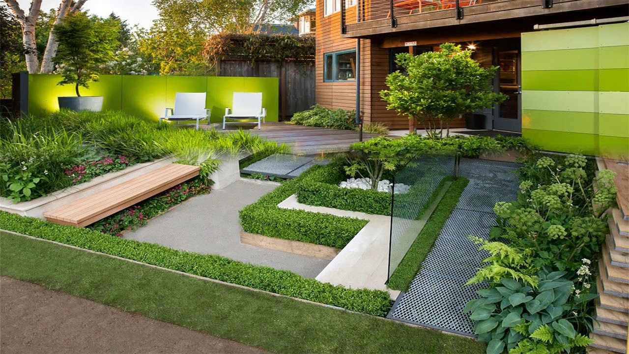 Modern Backyard Landscaping
 Beautiful Modern Garden Design Ideas Room Ideas