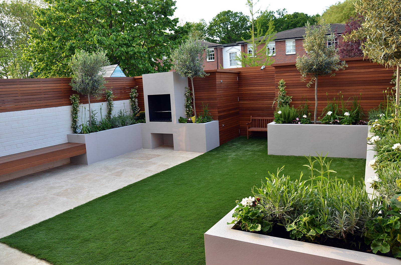 Modern Backyard Landscaping
 Modern garden design Fulham Chelsea Clapham Battersea