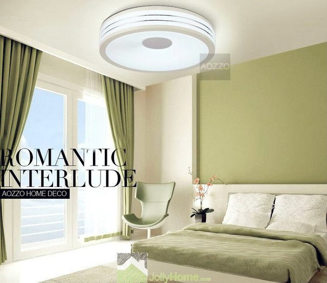 Modern Bedroom Ceiling Lights
 LED Bedroom White Round Ceiling Lights Modern other