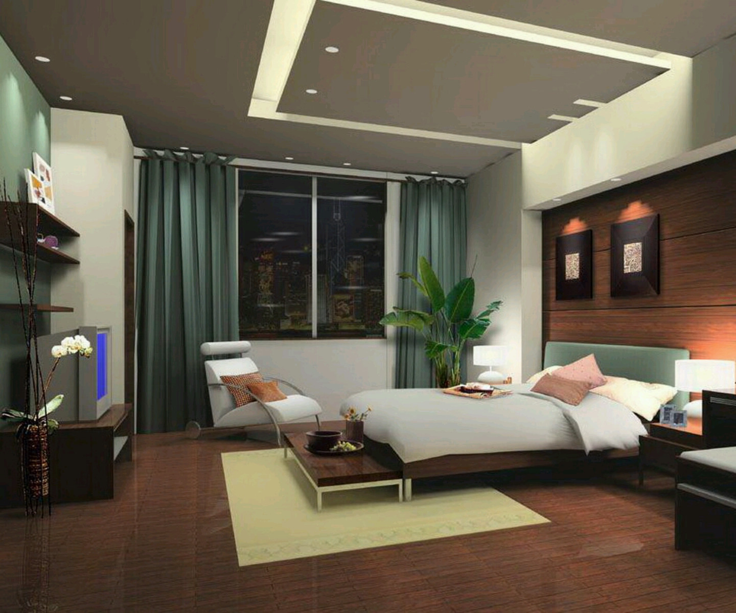 Modern Bedroom Ideas
 New home designs latest Modern bedrooms designs best ideas