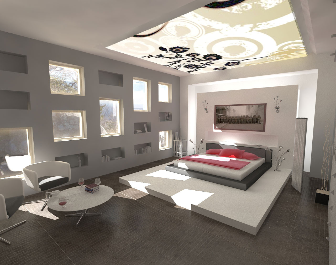 Modern Bedroom Interior Design
 Decorations Minimalist Design Modern Bedroom Interior