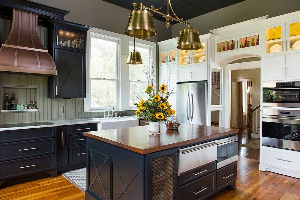 Modern Black Kitchen Cabinets
 Dark Delicacy How to Bring a Brilliant Black Island into