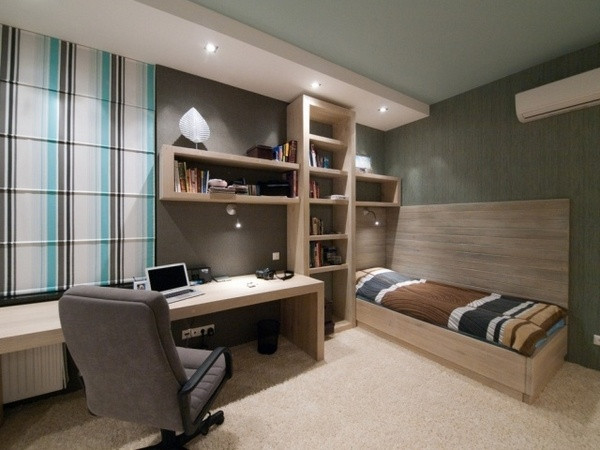 Modern Boys Bedroom
 20 Modern teen boy room ideas – useful tips for furniture