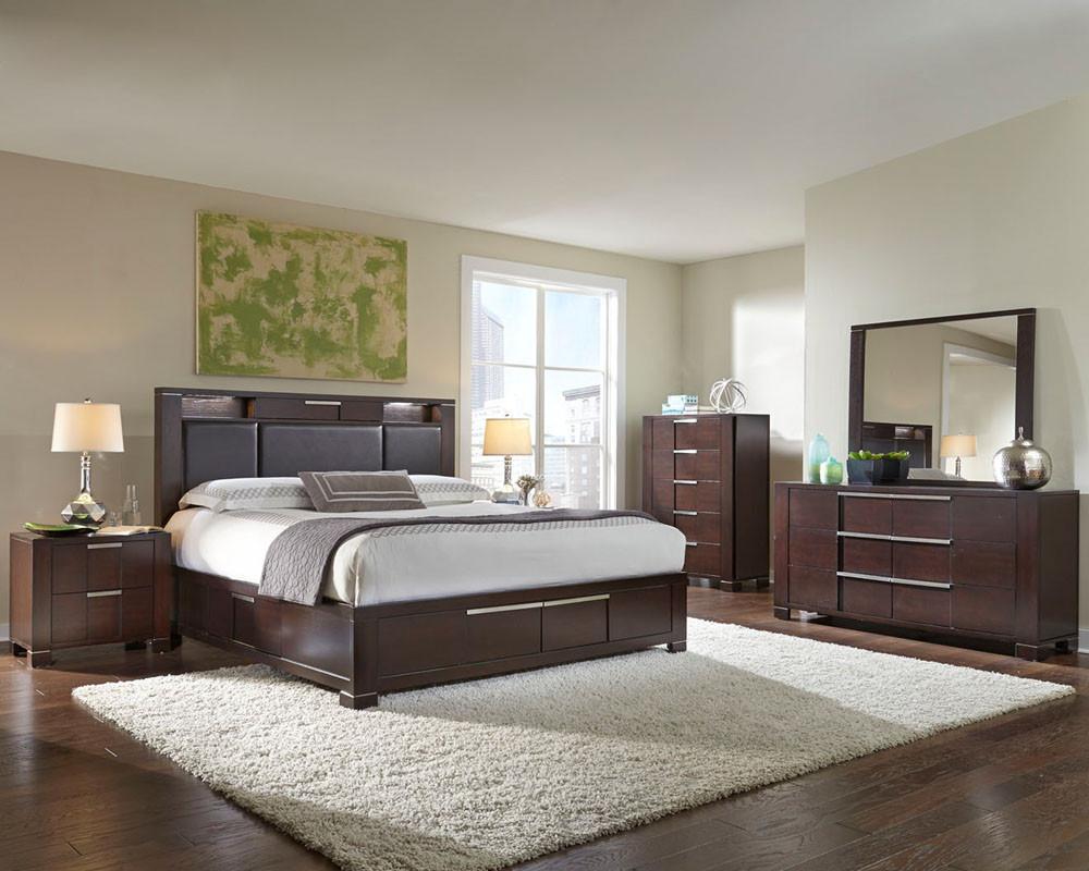 Modern Contemporary Bedroom Sets
 Najarian Furniture Contemporary Bedroom Set Studio NA STBSET