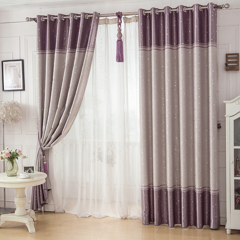 Modern Curtains For Bedroom
 Cheap Color Block Star Modern Funky Blackout Bedroom Curtains