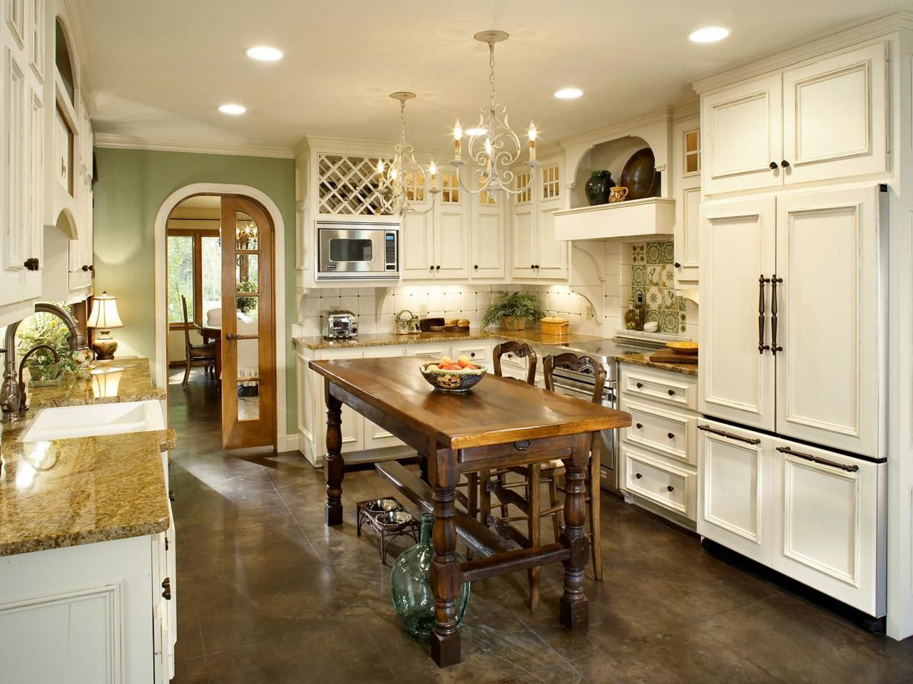 Modern French Country Kitchen
 French Country Kitchen Makeover